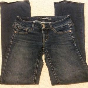 American eagle super stretch jeans artist flare